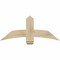 Ekena Millwork Bellingham Rough Sawn Timber Gable Bracket, Douglas Fir, 48"W x 20"H x 4"D x 6"F, 10/12 Pitch GBW048X20X0406BEL00RDF - alternate 1